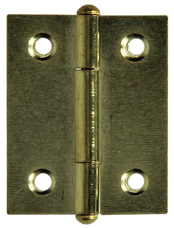 Mack 1013503 - 2 smalle scharnieren messing h 40 x b 32 mm | 5 stuks
