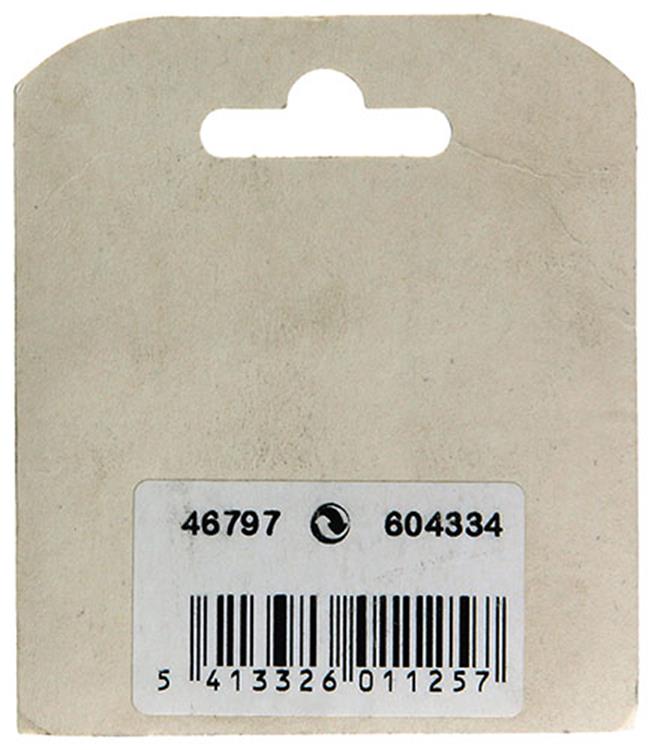 Mack 1013504 - 2 smalle scharnieren messing h 60 x b 46 mm | 5 stuks