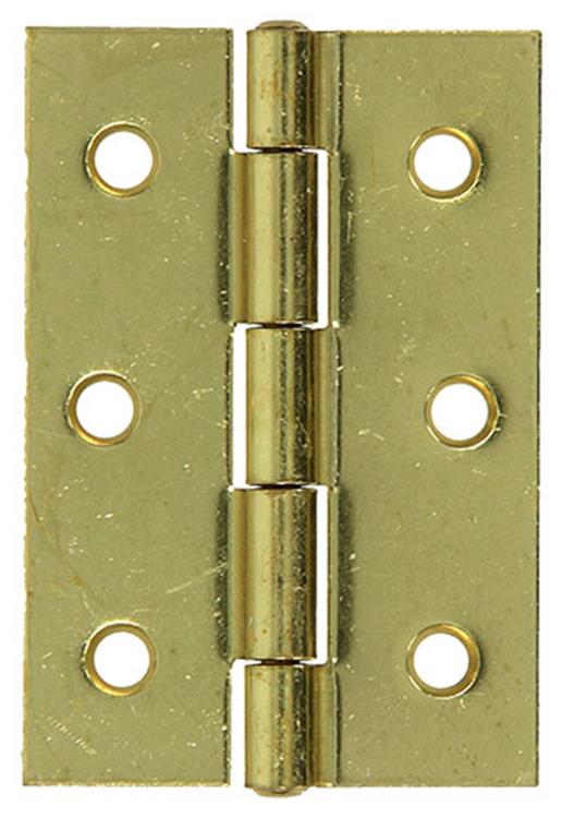 Mack 1013571 - 2 zware scharn. vermessingd h 75 x b 50 mm | 5 stuks