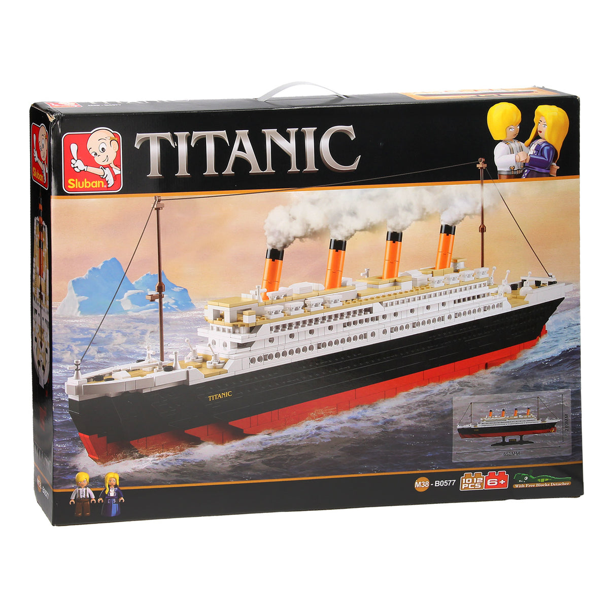 Sluban titanic grand, 1012 pièces.