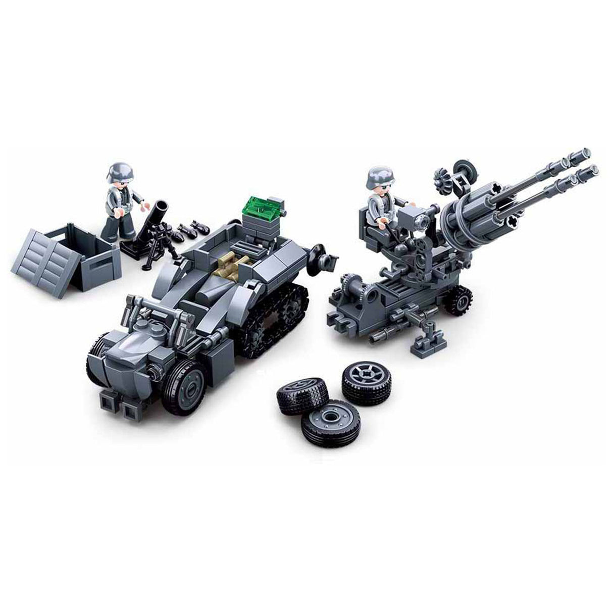 Sluban WWII - ensemble combiné - 368 pcs.