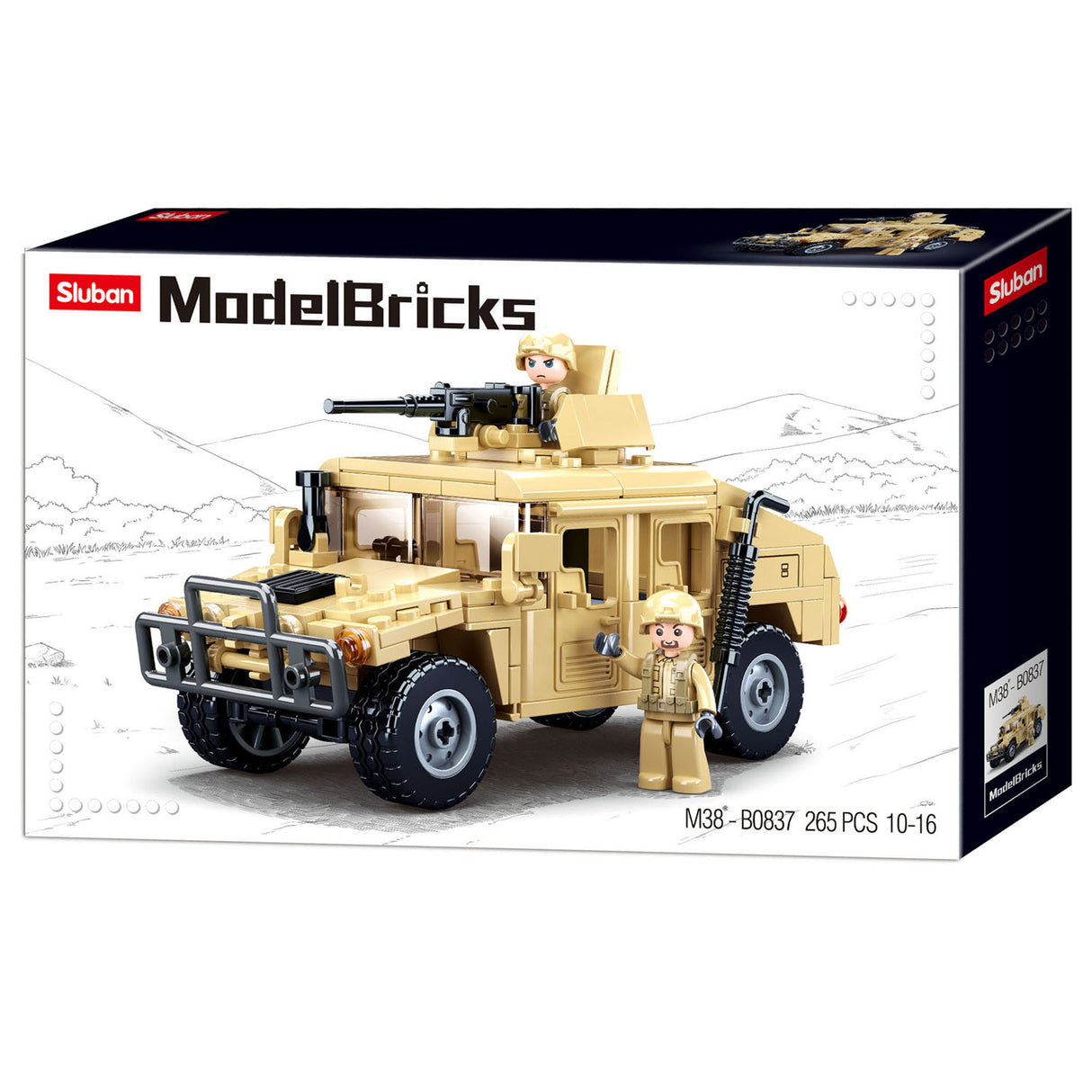 Armée Sluban - tout-terrain de combat - 265 pcs.