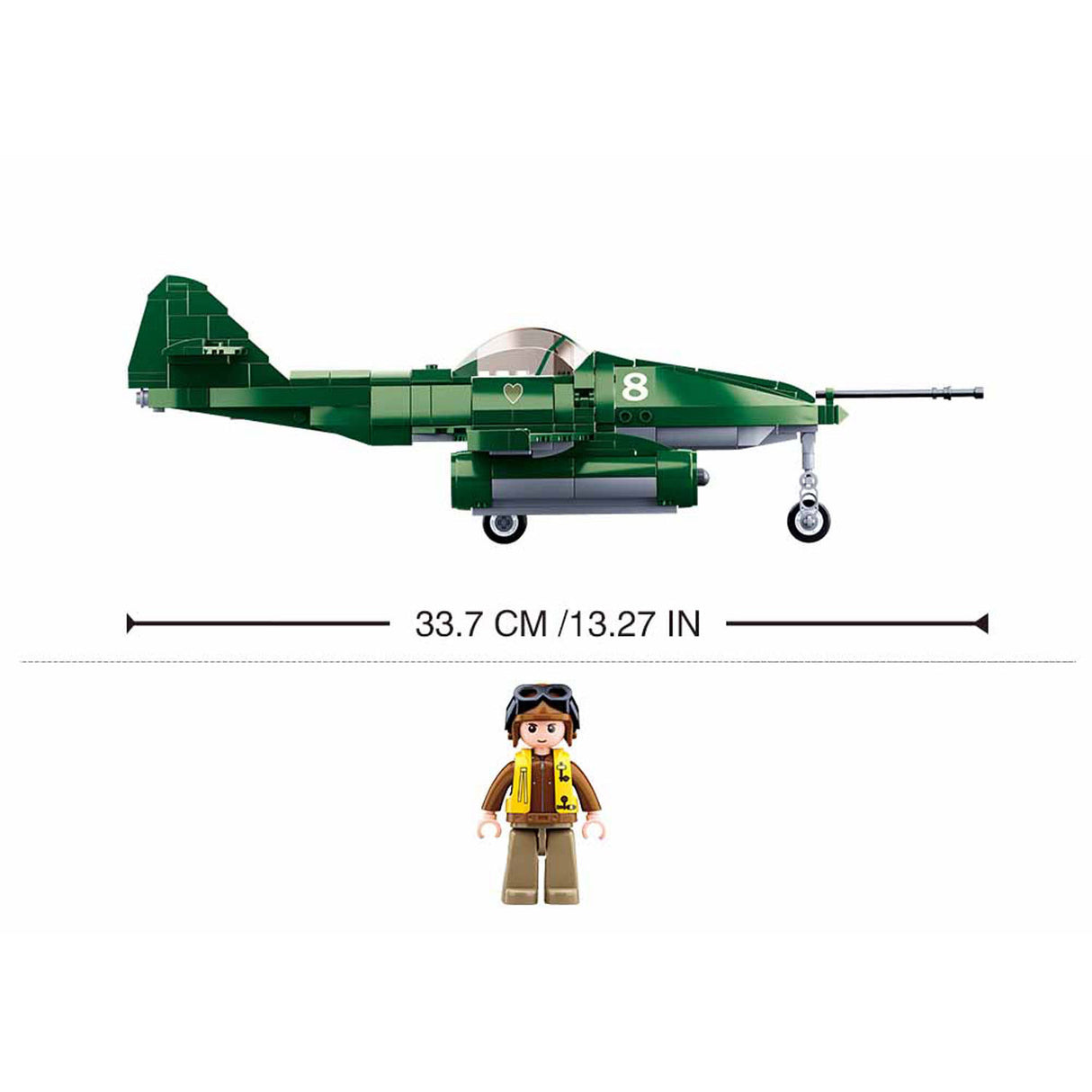 Bataille Sluban pour Budapest - avion de combat - 338 pcs.