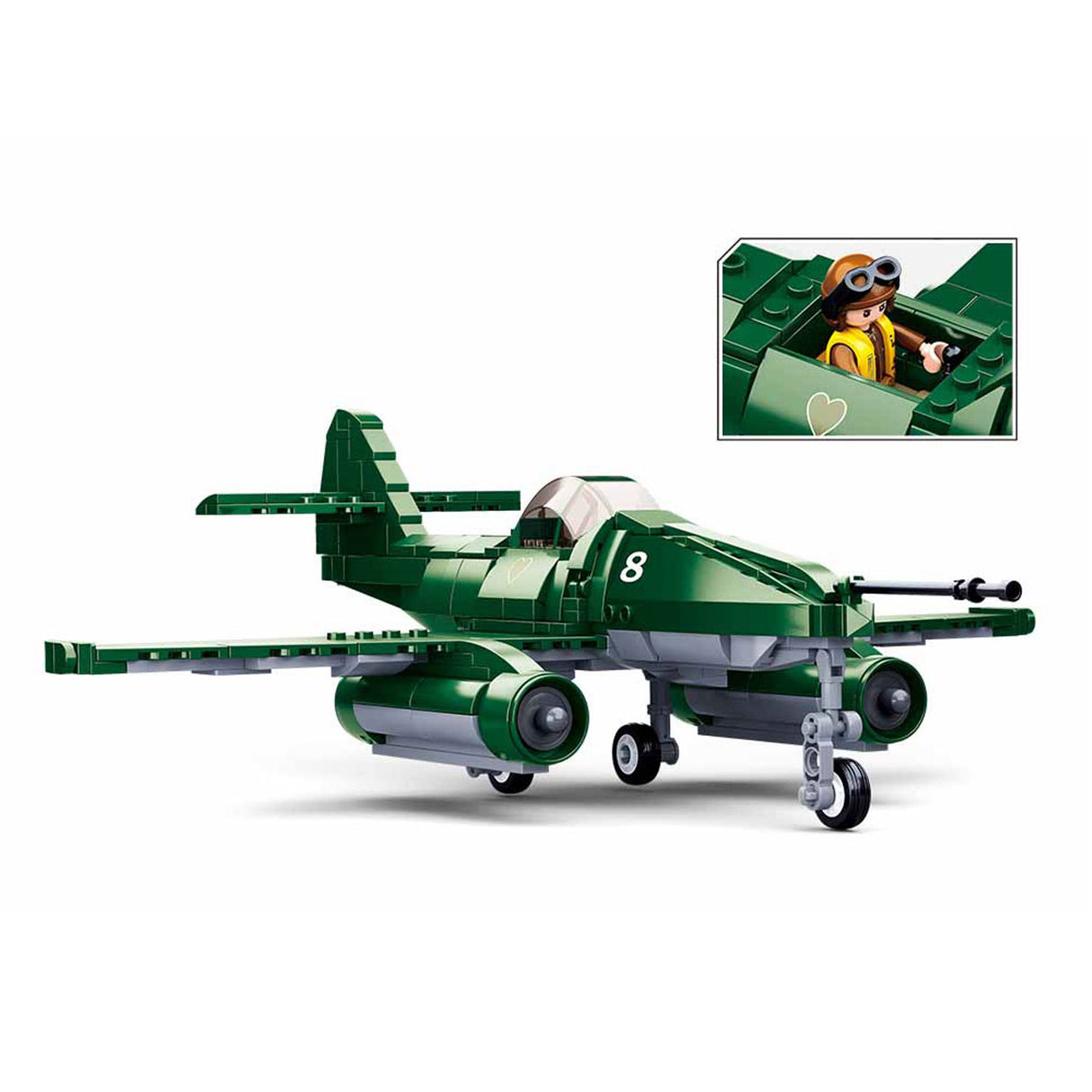 Bataille Sluban pour Budapest - avion de combat - 338 pcs.