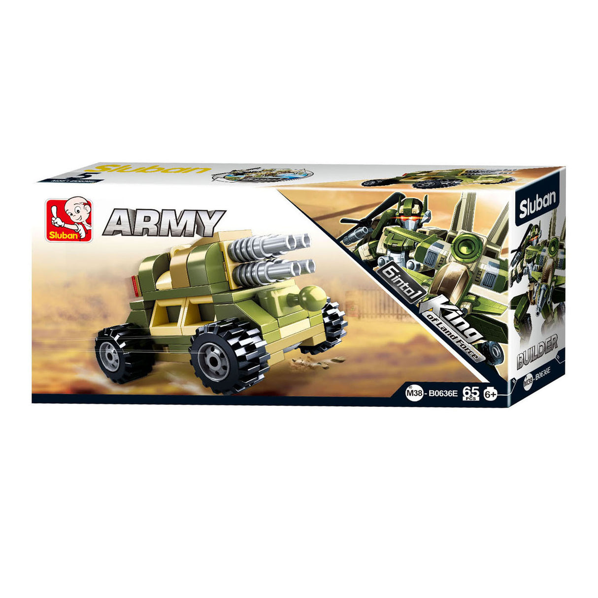 Véhicule de l'armée Sluban Bouwset