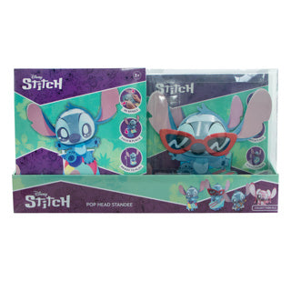 Disney stitch tête de poupée 3d 30 cm 4 assortis