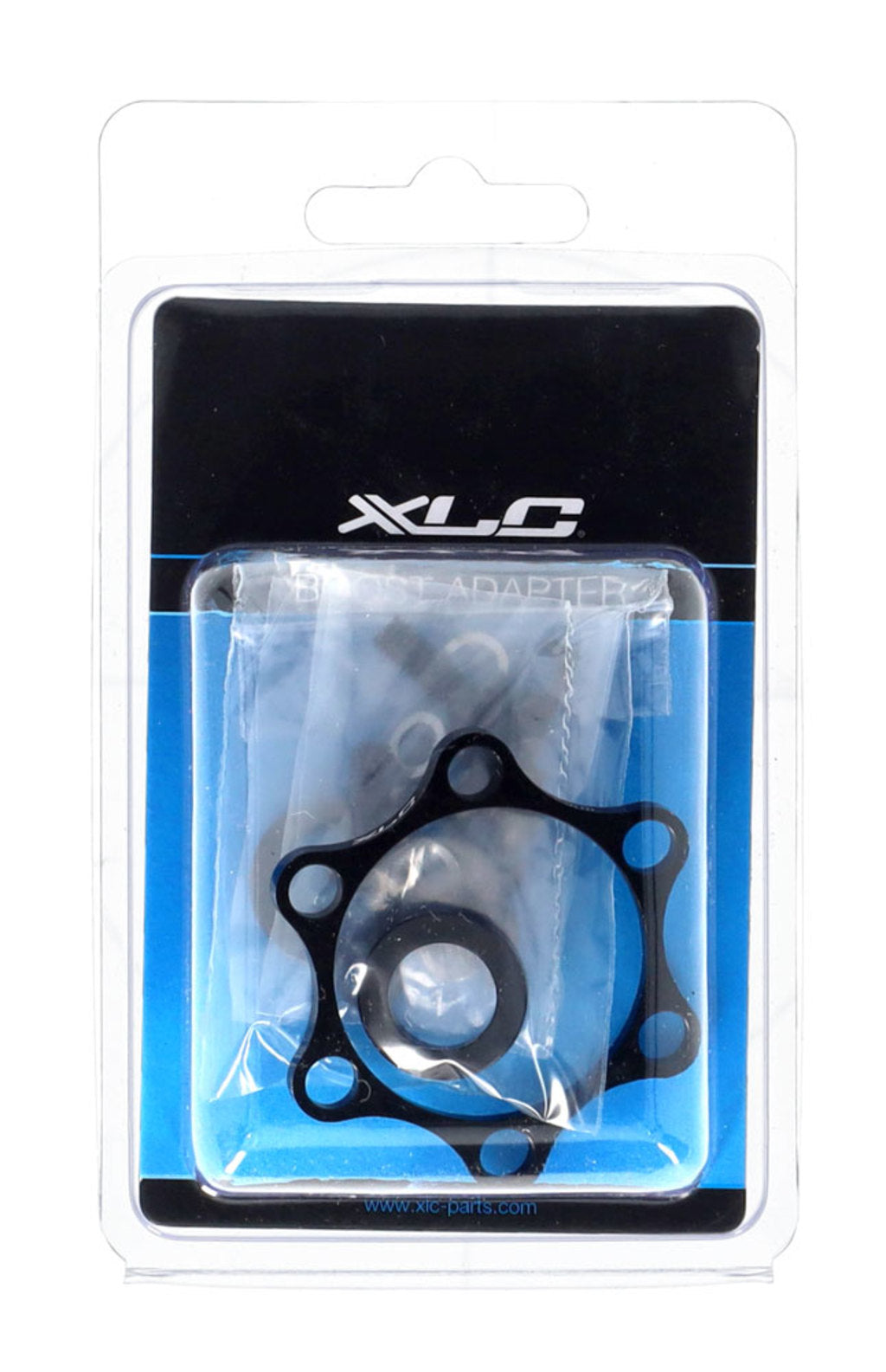 L'adaptateur de boost de moyeu XLC est un noir