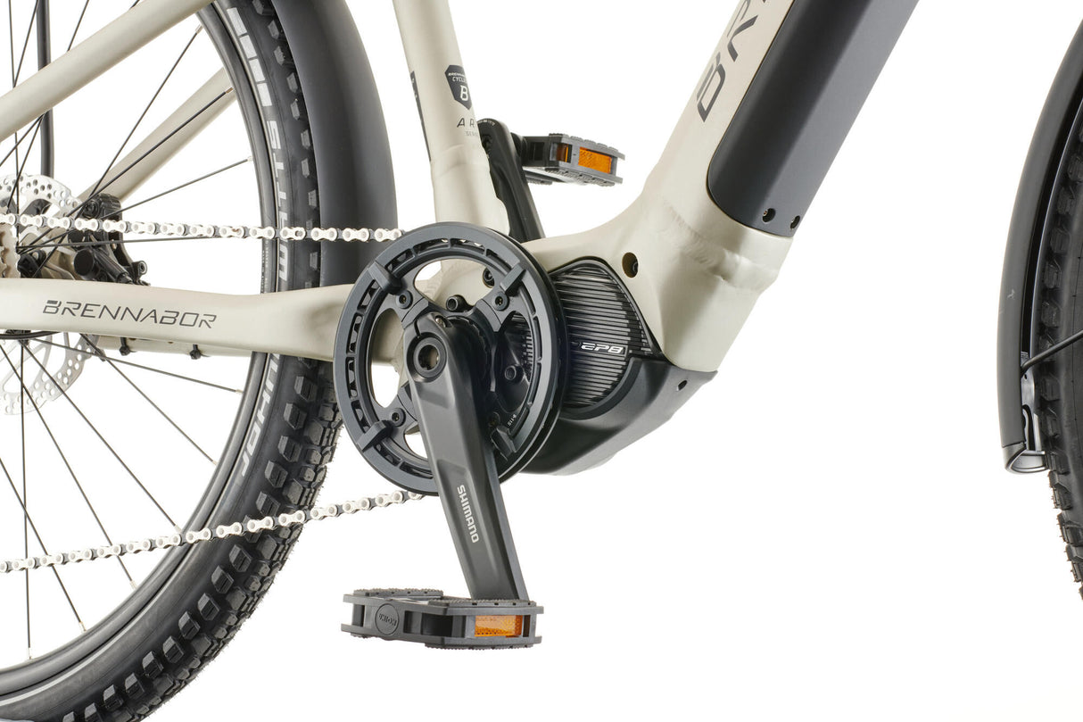 Brennabor suv électrique a-92e mod. 22 vélo électrique brennab.adven.a-92e 27,5 40 diam.10sp sil. b