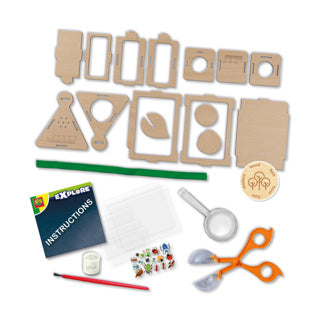 Ses observation créative des insectes - jouets d'extérieur - découverte des insectes - pour les enfants à partir de 5 ans - 16 stickers