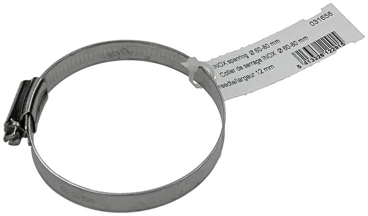 1011668 - 1 spanring inox 12mm 60x80mm | 10 stuks