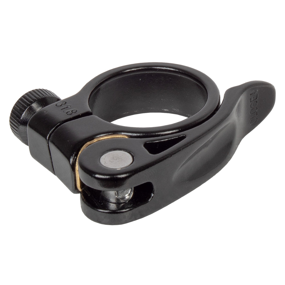 Zoom collier de tige de selle avec dégagement rapide 31,8 mm noir