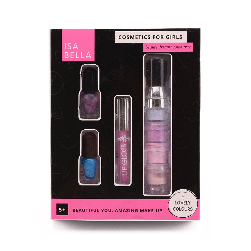 Johntoy Isabella Rouge, ensemble de vernis à ongles brillant à lèvres