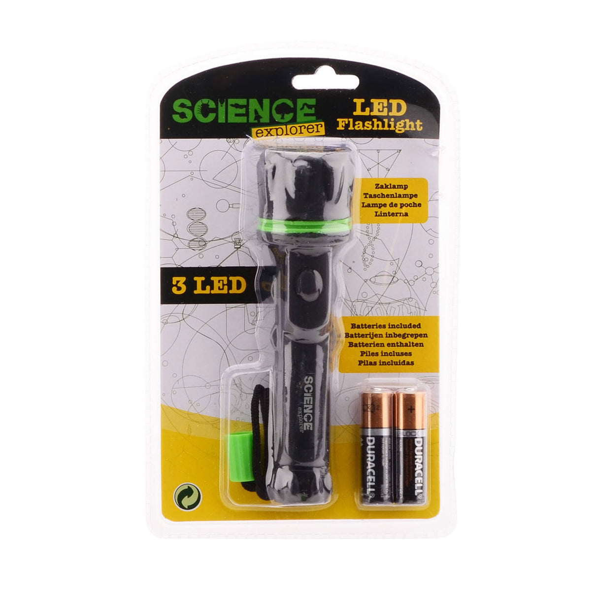 Johntoy lampe de poche explorateur scientifique