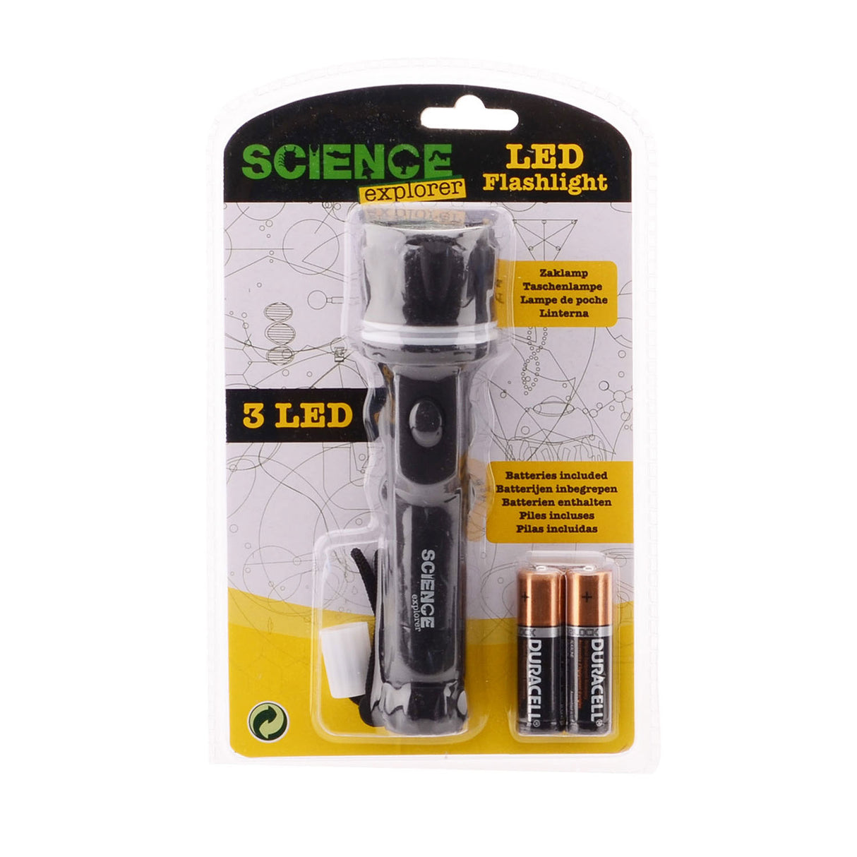 Johntoy lampe de poche explorateur scientifique