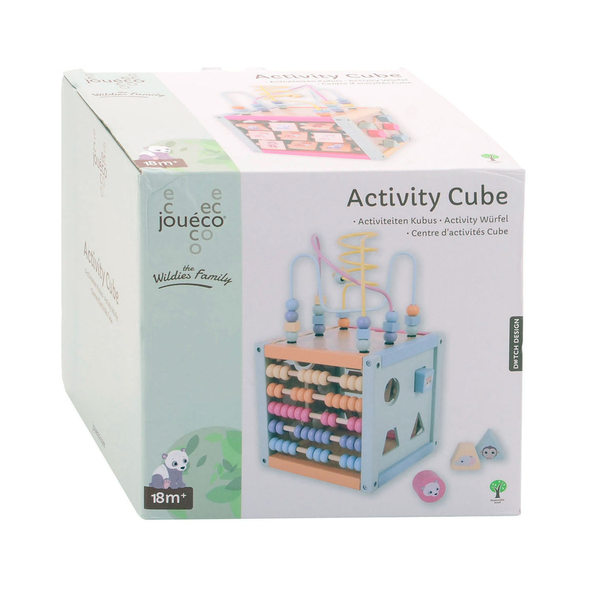 Jouéco ® - le cube d'activités familial wildies