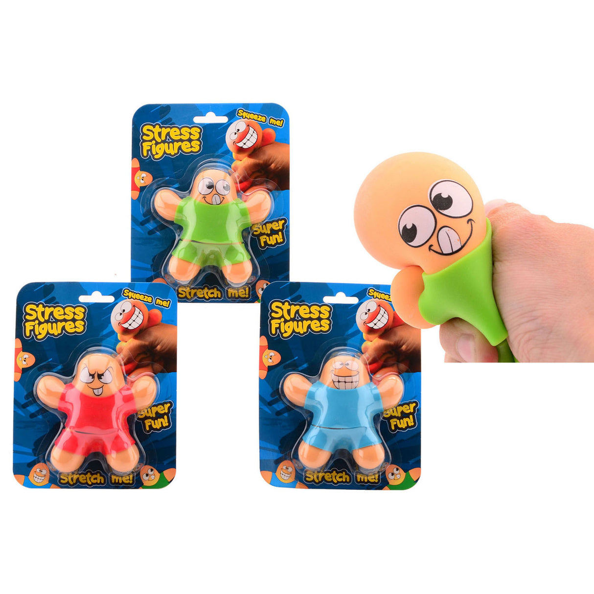 Figurine anti-stress spongieuse Johntoy