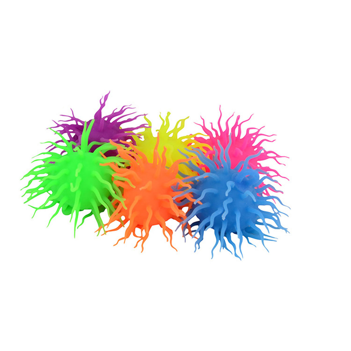Balle moelleuse Johntoy Spike avec léger, Ø 12 cm