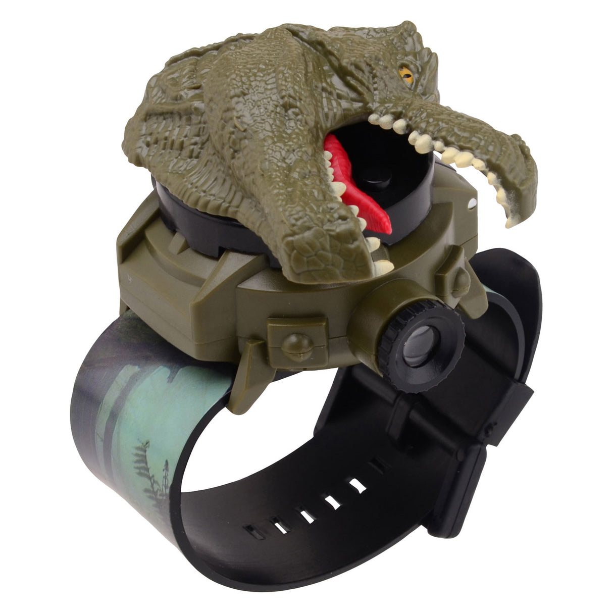 Montre à projection de dinosaure Johntoy, 24 images