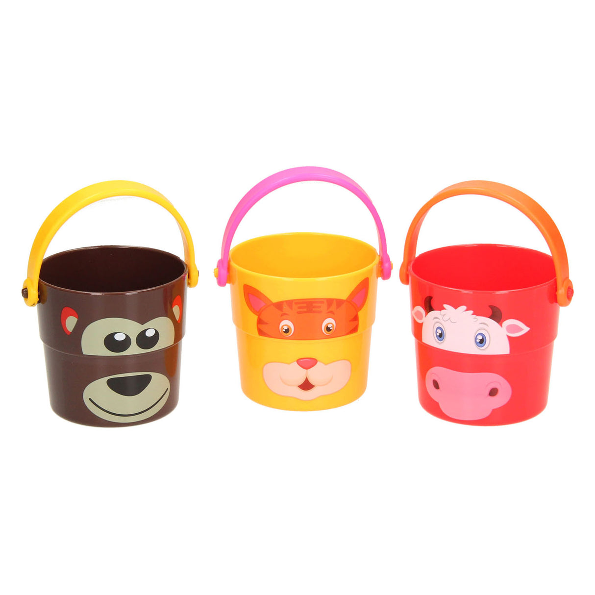 Seaux pour animaux Johntoy empilables, 3 pcs.