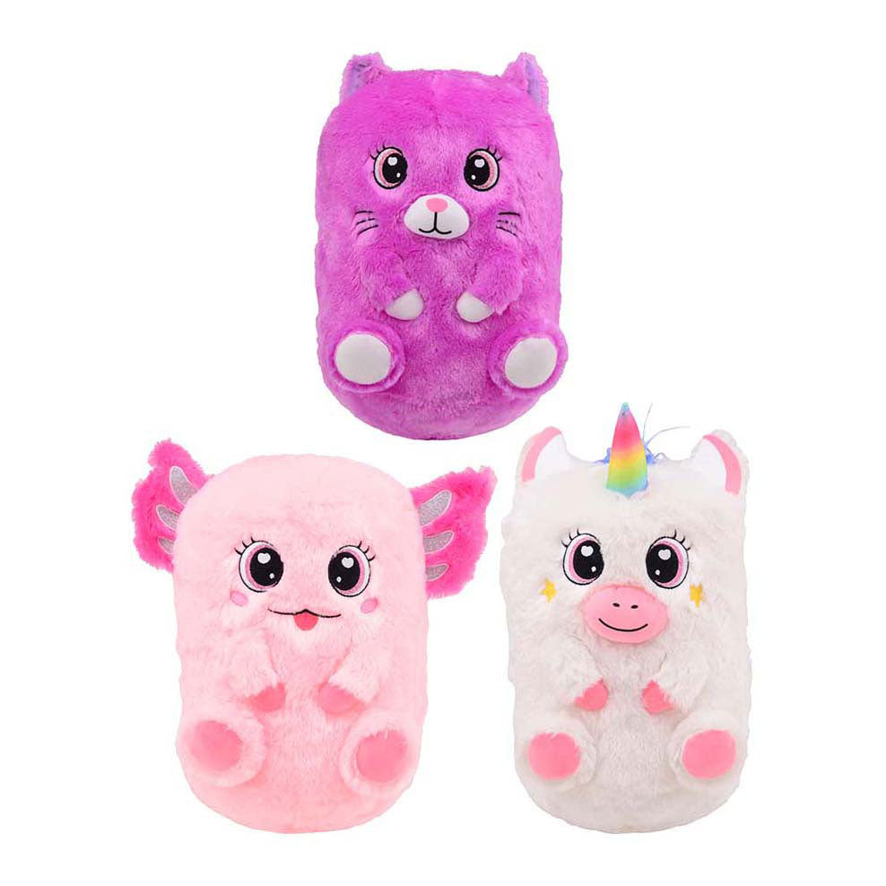 Peluche gonflable Johntoy avec pompe, 30 cm