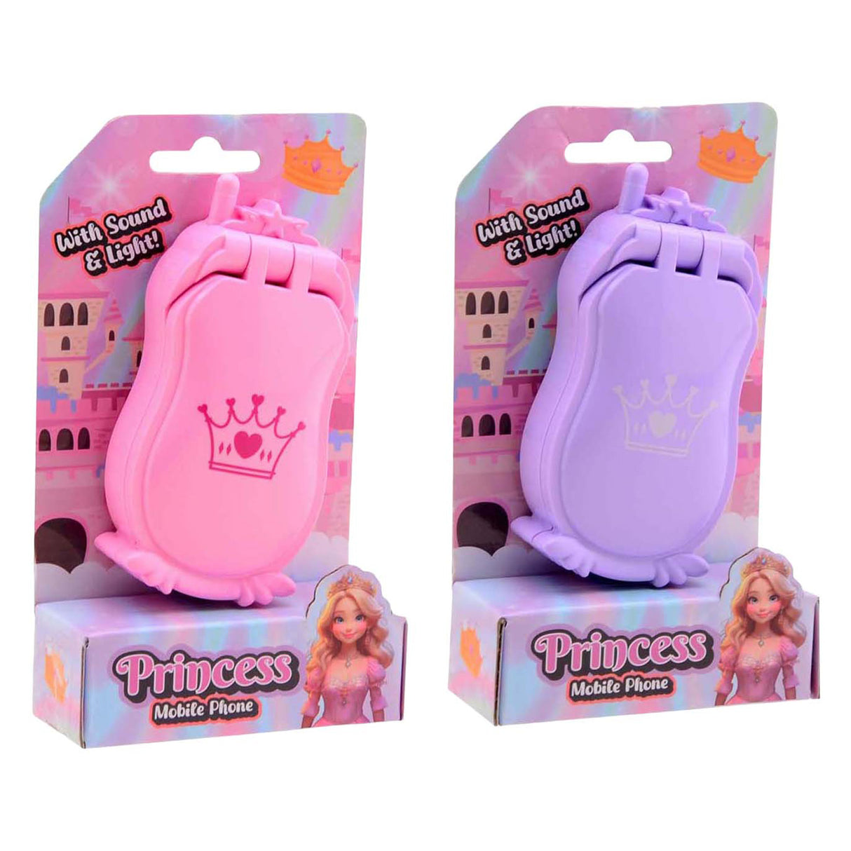 Téléphone pour filles princesse Johntoy