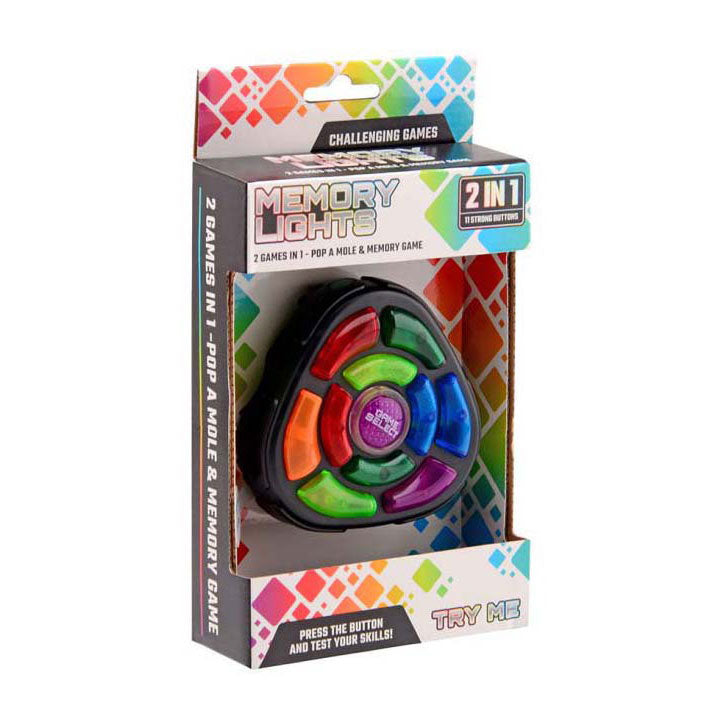 Jeu de mémoire Johntoy 2 en 1 - jeu de mémoire électronique pour les enfants.