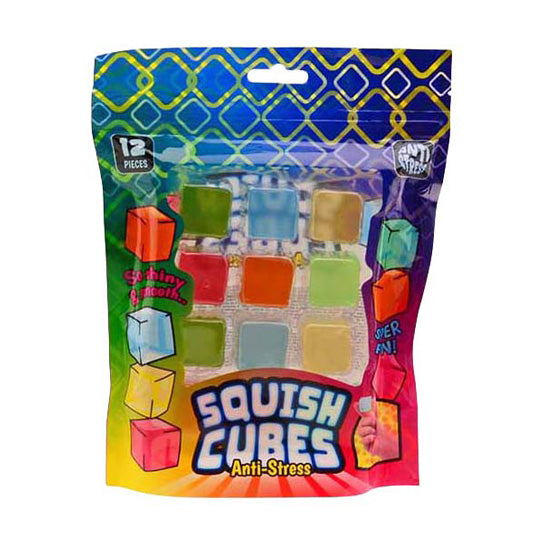Cubes à presser anti-stress Johntoy, 12 pcs.