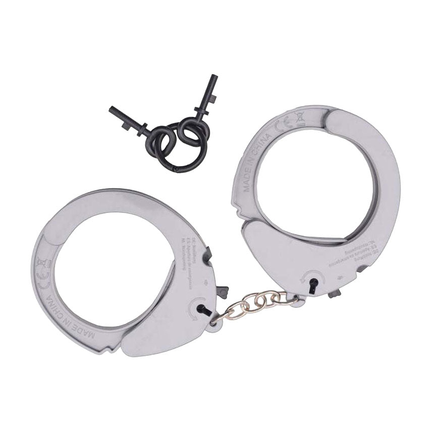 Menottes en plastique jouet Johntoy avec clé pour enfants - police