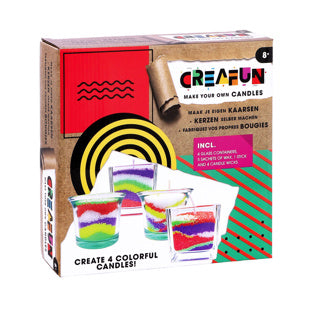 Creafun hobby set fabriquez vos propres bougies | 2 pièces