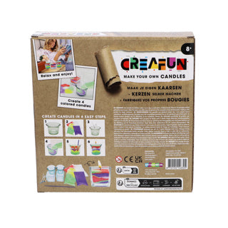 Creafun hobby set fabriquez vos propres bougies | 2 pièces