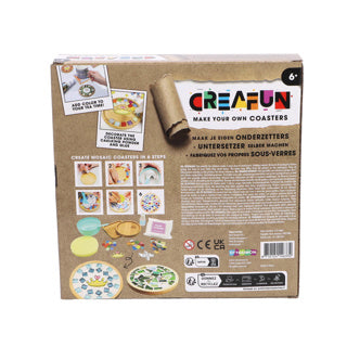 Creafun hobby set fabriquez vos propres sous-verres | 2 pièces