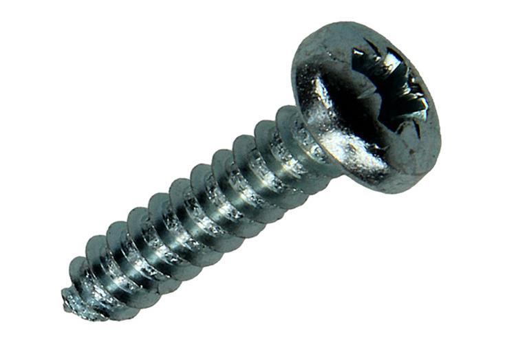 Mack 1017458 - zelftappende schroef cyl kop verz. 9 st 5,5 x 25 mm | 10 stuks