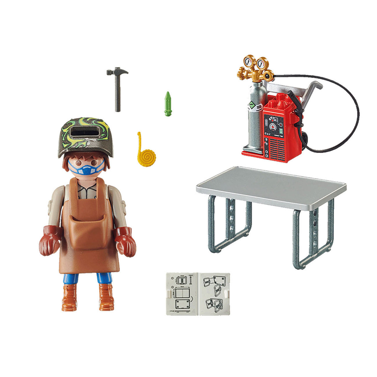 Playmobil spéciaux soudeur avec équipement - 70597