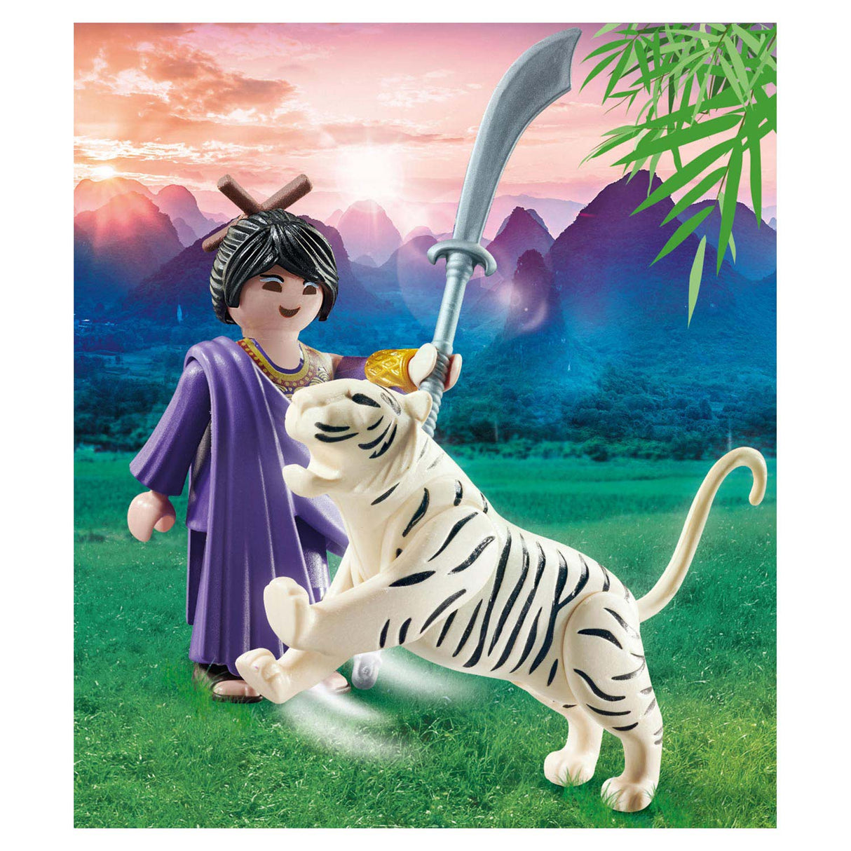 Playmobil Special Asian Fighter avec Tiger - 70382
