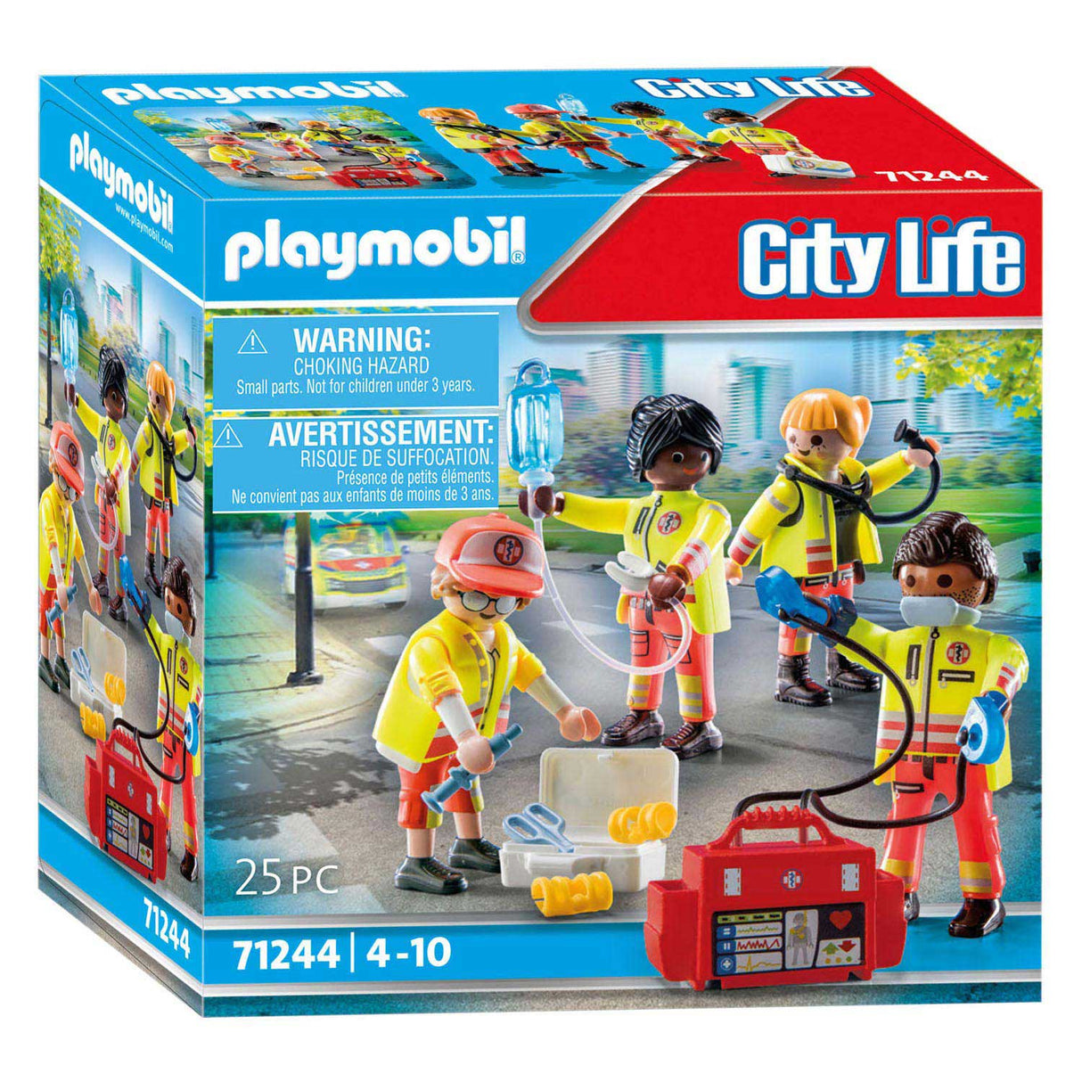 Équipe de secours Playmobil City Life - 71244