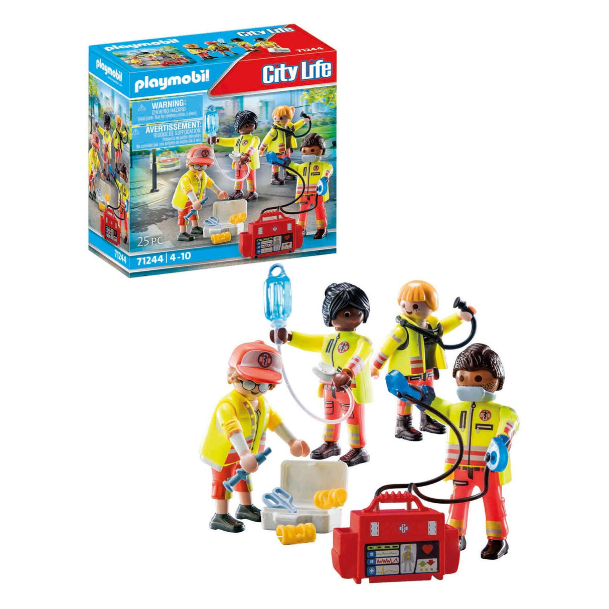 Équipe de secours Playmobil City Life - 71244