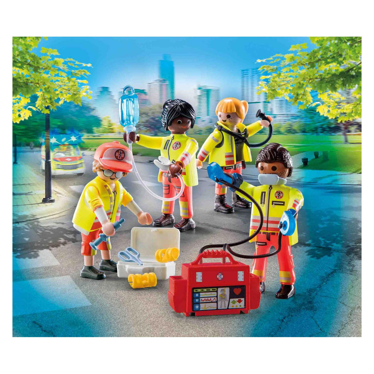 Équipe de secours Playmobil City Life - 71244