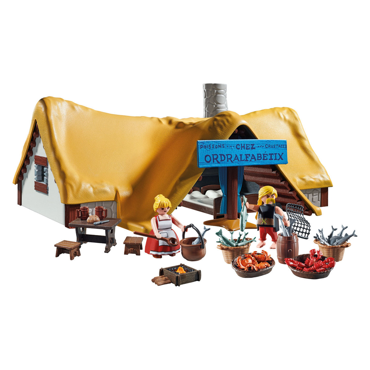 Playmobil Astérix La Cabane de Hoevenix - 71266