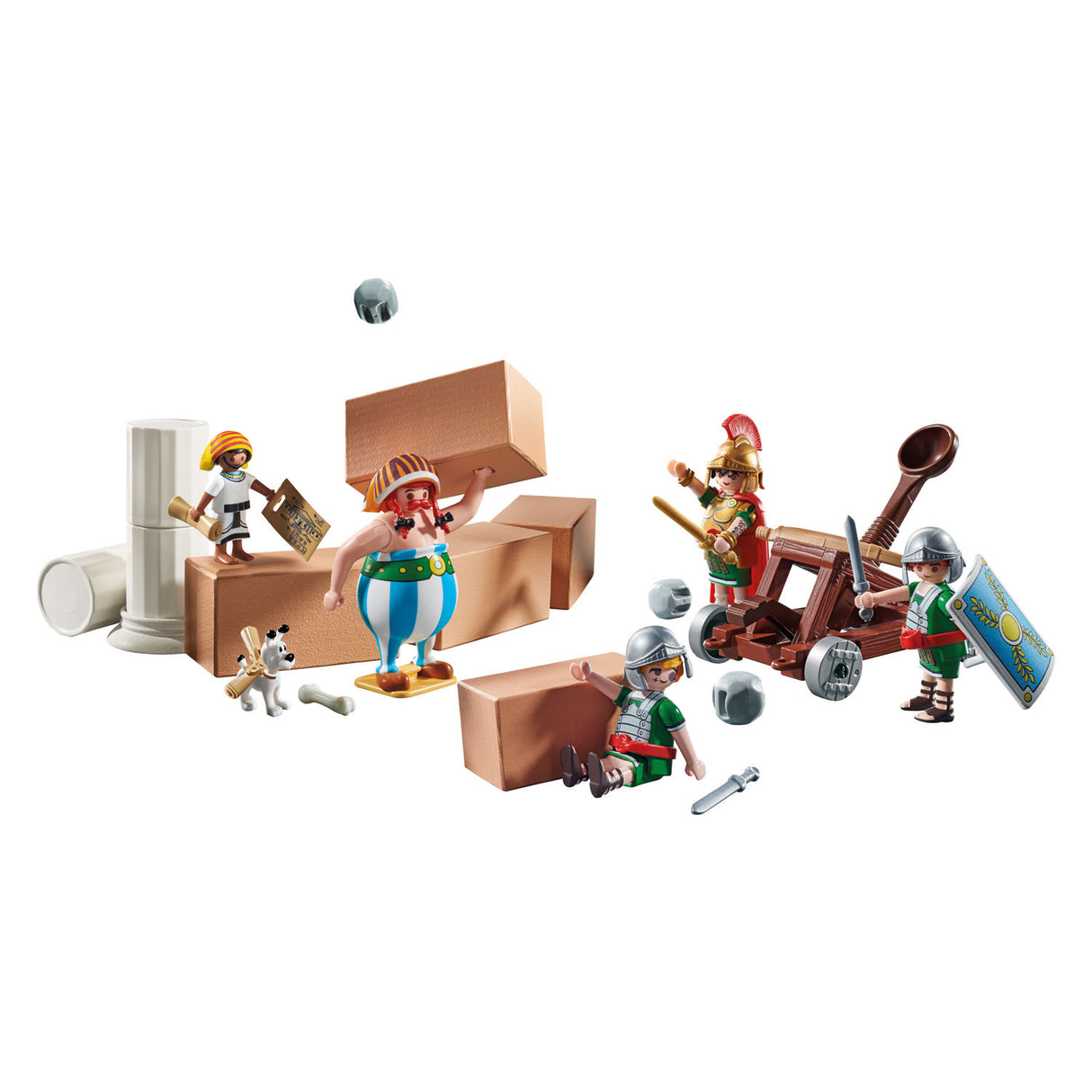 Playmobil Astérix Dessin et la Bataille pour le Palais - 71268