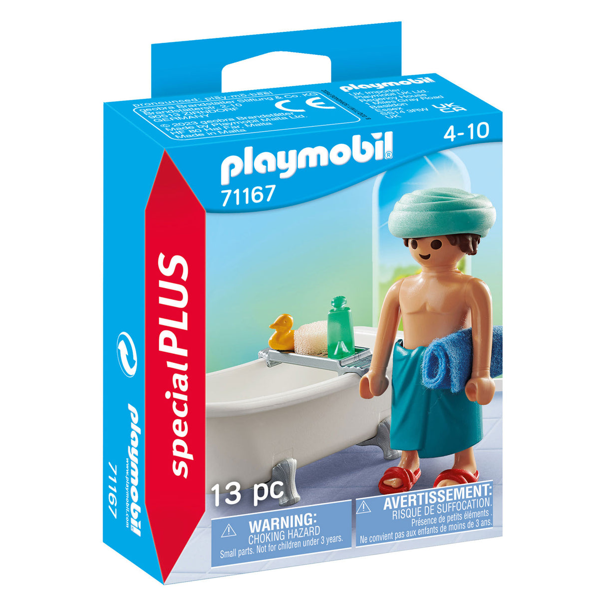 Playmobil Specials Man à Badkuip - 71167