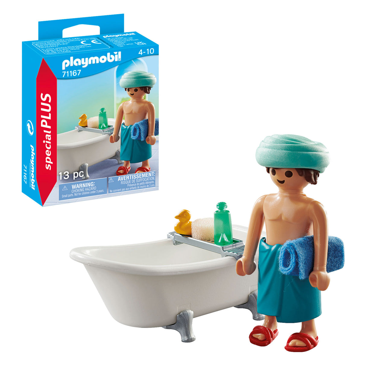 Playmobil Specials Man à Badkuip - 71167