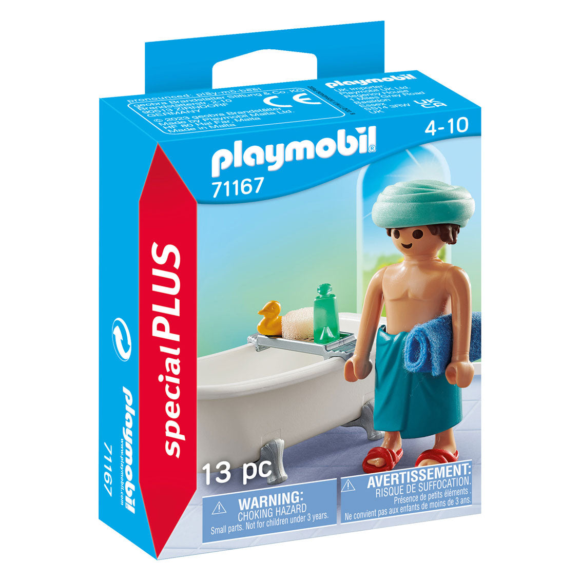 Playmobil Specials Man à Badkuip - 71167