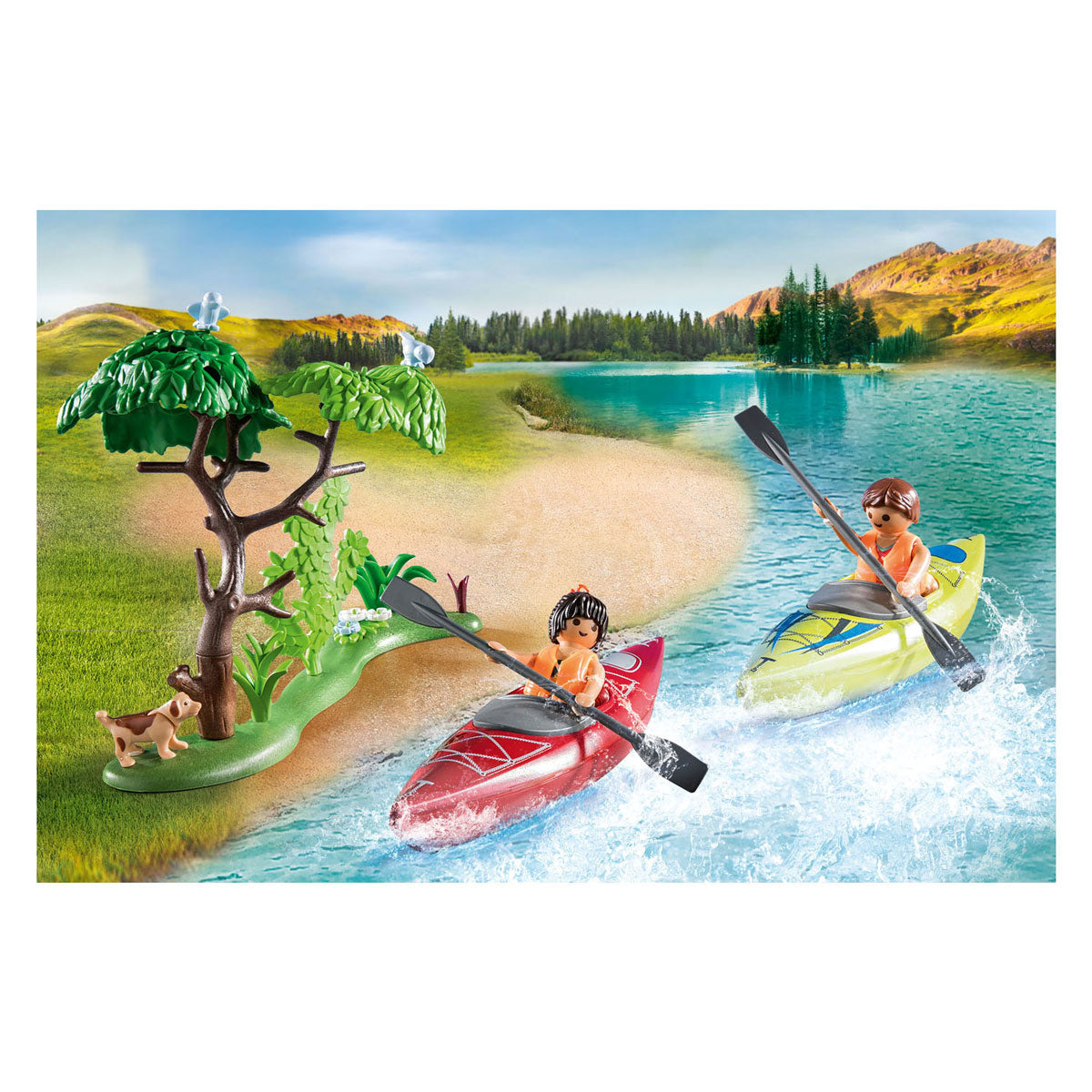 Playmobil 71425 camping extérieur familial