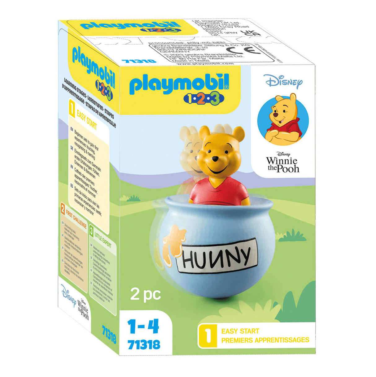 Playmobil junior Winnie l'ourson pot de miel - 71318