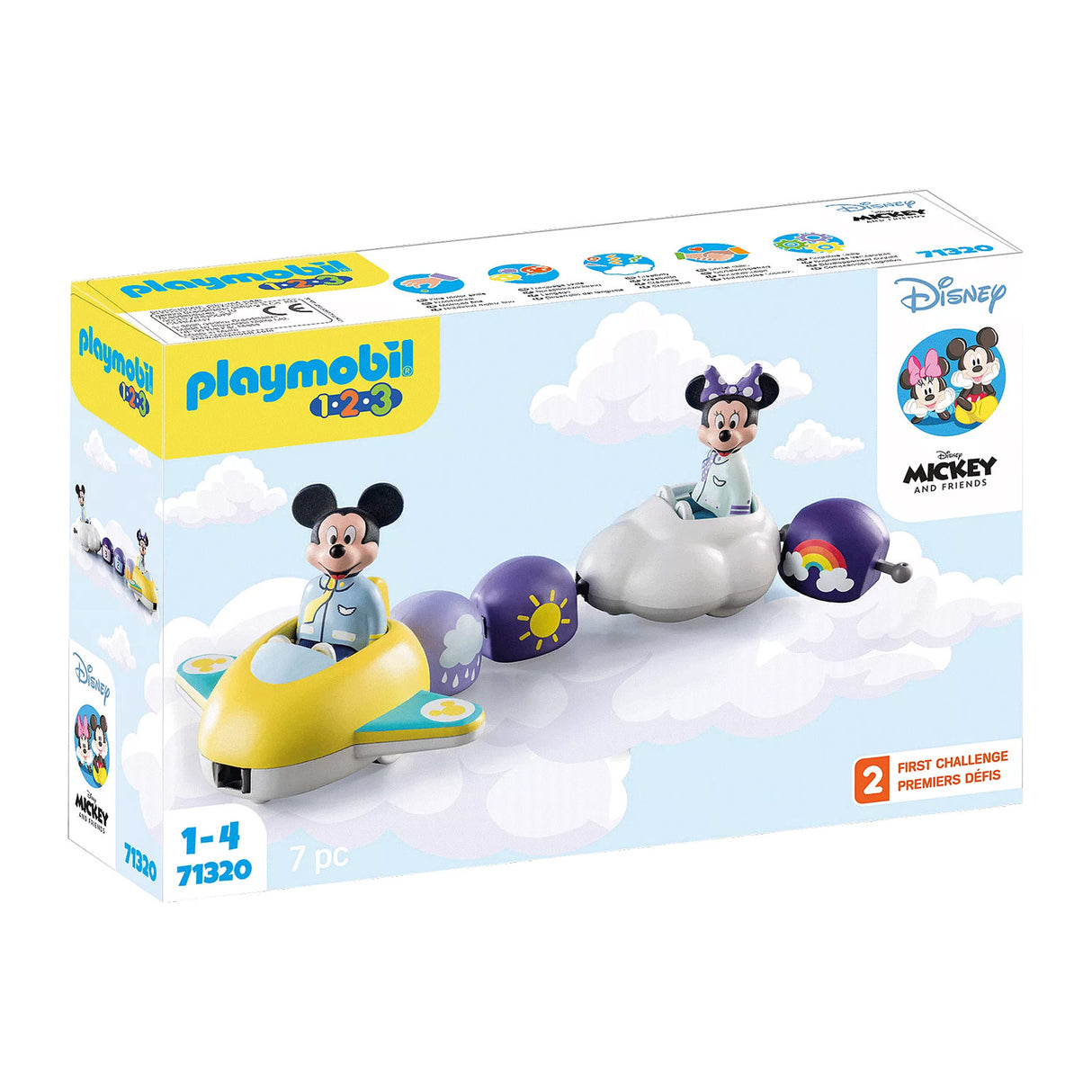 Playmobil junior Mickey Mouse train nuage - 71320