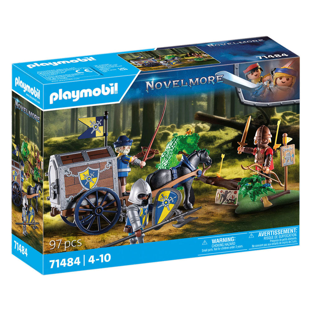 Playmobil Novemmore Robbery sur la voiture de transport - 71484