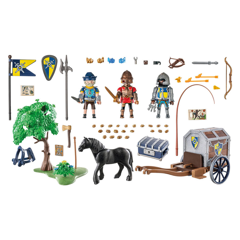 Playmobil Novemmore Robbery sur la voiture de transport - 71484