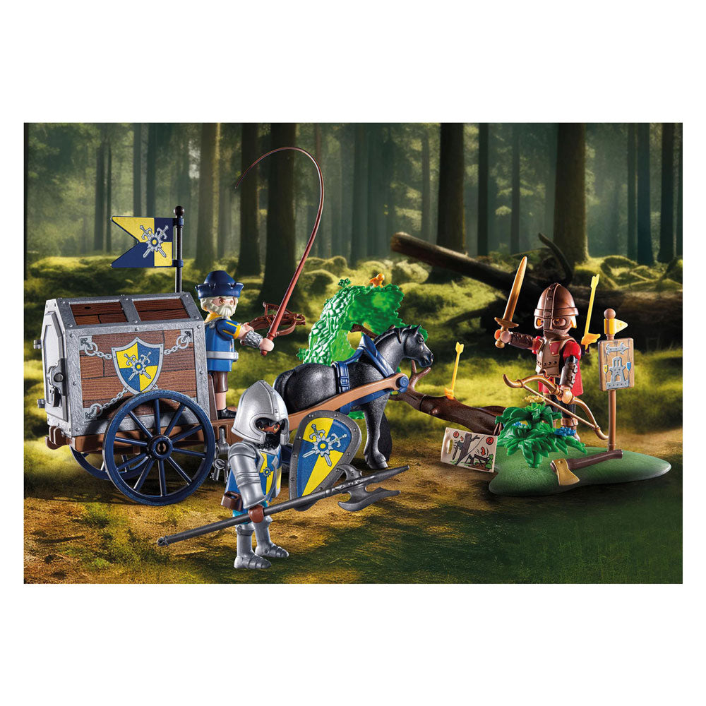 Playmobil Novemmore Robbery sur la voiture de transport - 71484