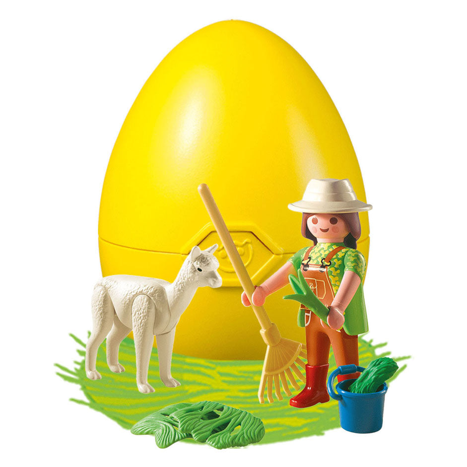 Playmobil Animal Gardien avec alpaga en œuf - 4944