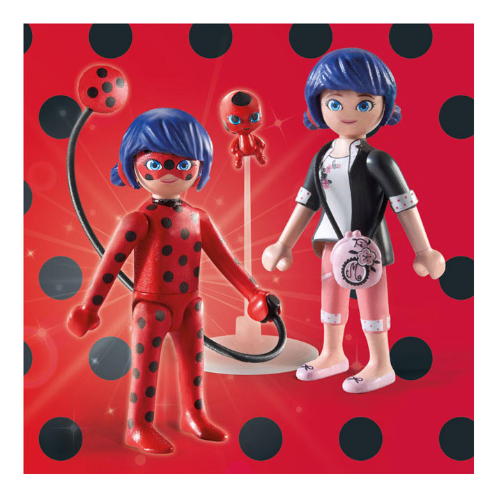 Playmobil miraculeux : marinette coccinelle - 71336